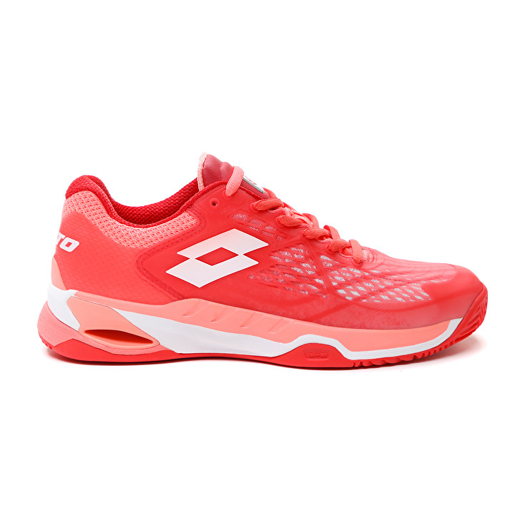 Lotto Women's Mirage 100 Cly Tennis Shoes Red Canada ( UVLZ-20784 )